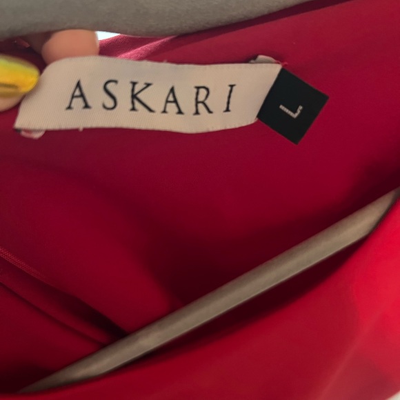 Chic Long Sleeve Red Dress - Picture 6 of 6